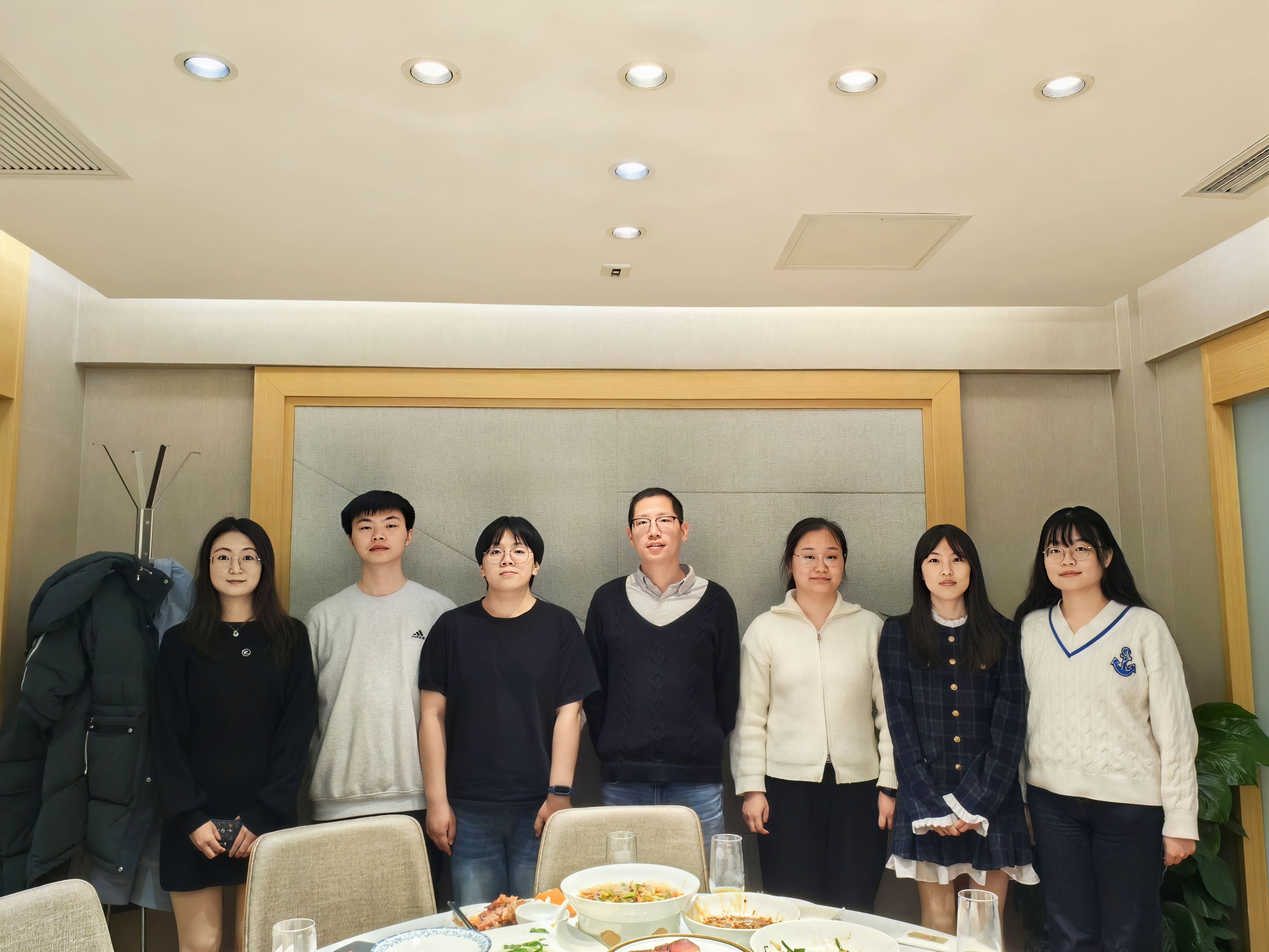 Our group celebrating the 2025 Chinese New Year.